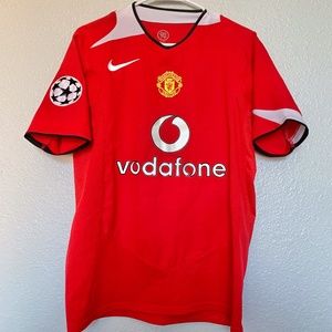 Manchester United Vodafone Jersey